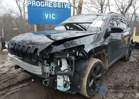 2018 Jeep Cherokee Latitude Fwd from USA, damaged, VIN 1C4PJLCB2JD556492